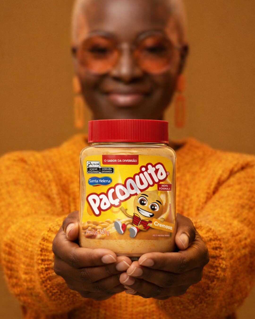 Paçoquita Cremosa — campanha lifestyle