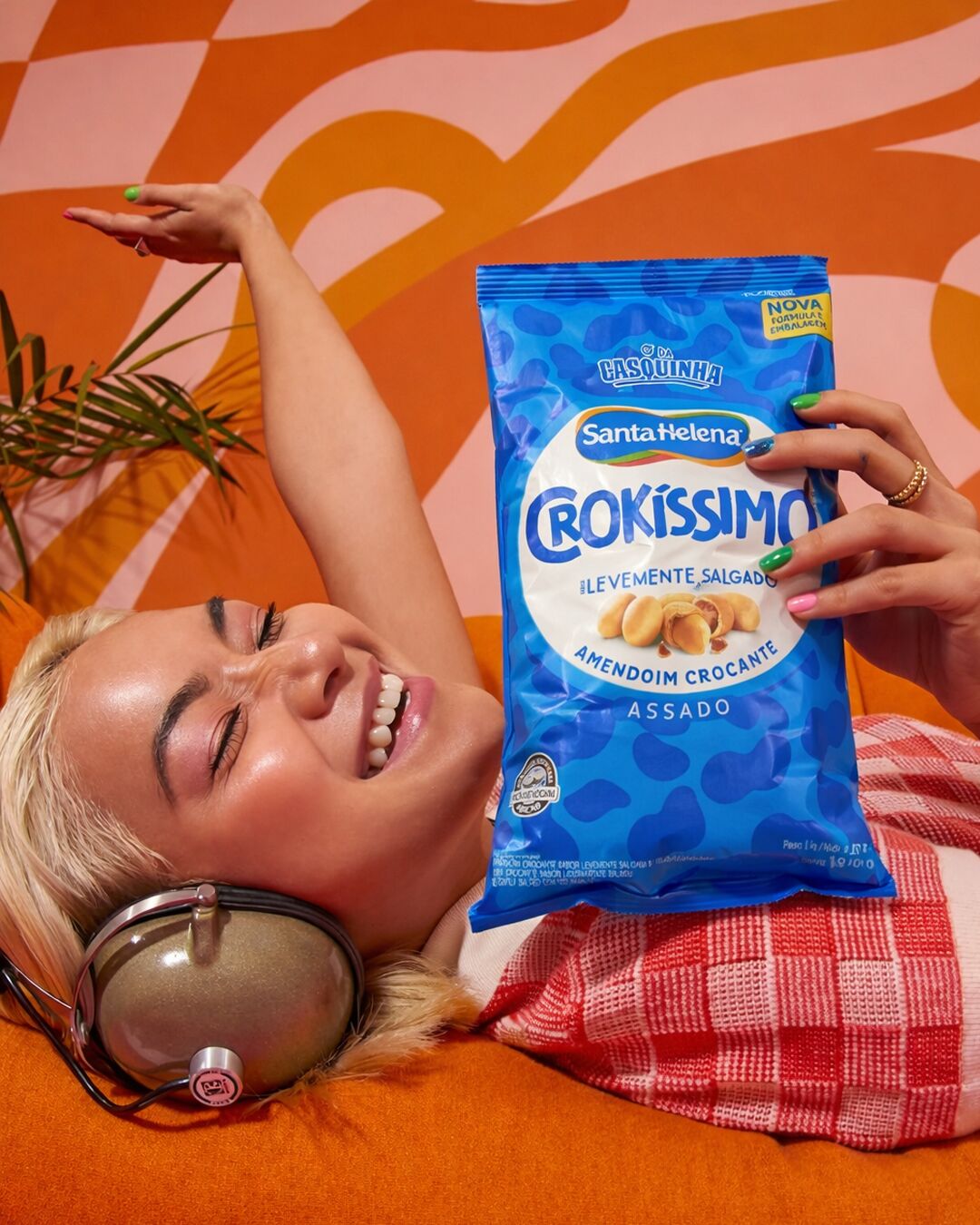 Crokissimo Levemente Salgado — campanha lifestyle
